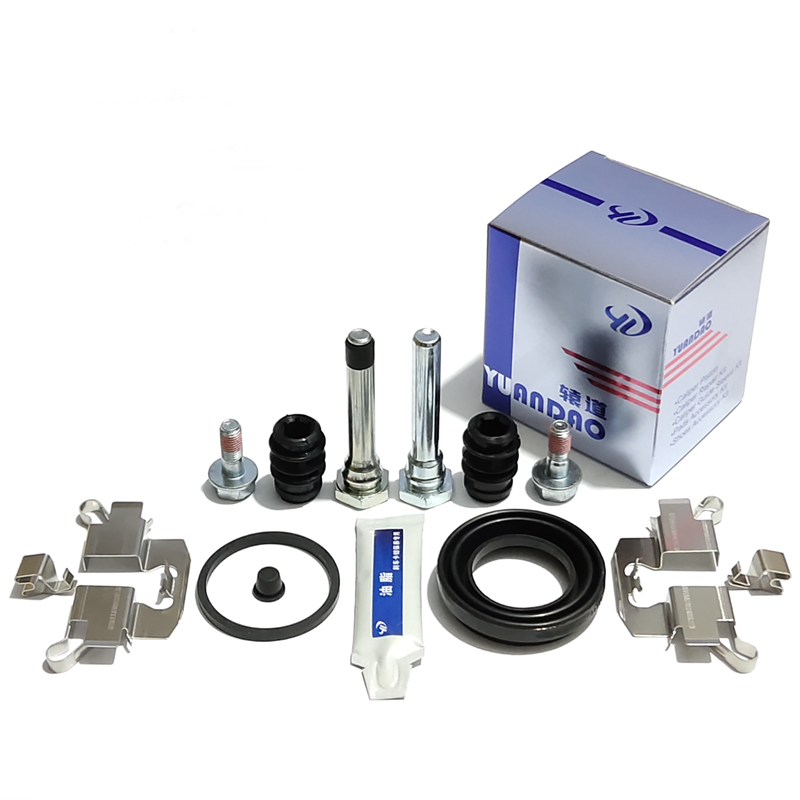 Front Rear Brake Caliper Bracket Kit - Sekrup Pin panduan braket kaliper rem