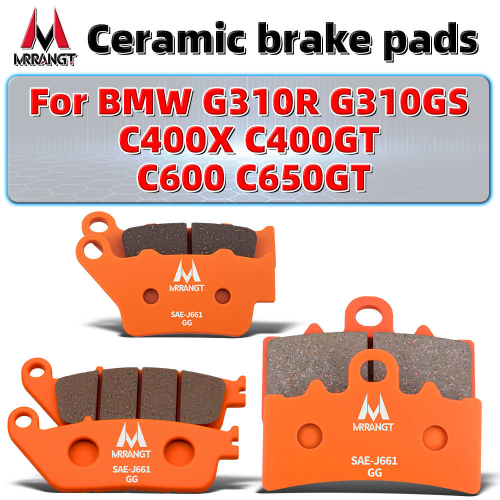 Carbon Ceramic Motorcycle Brake Rotor - MRRANGT Bantalan Rem Keramik Depan dan
