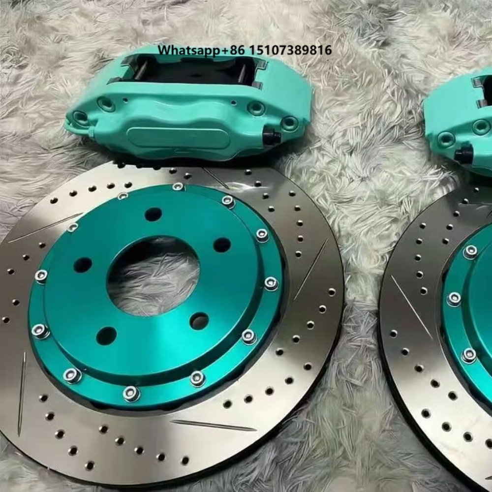 Forged Front Brake Caliper 4 Piston - Kit Kaliper Rem Balap Aluminium Alloy