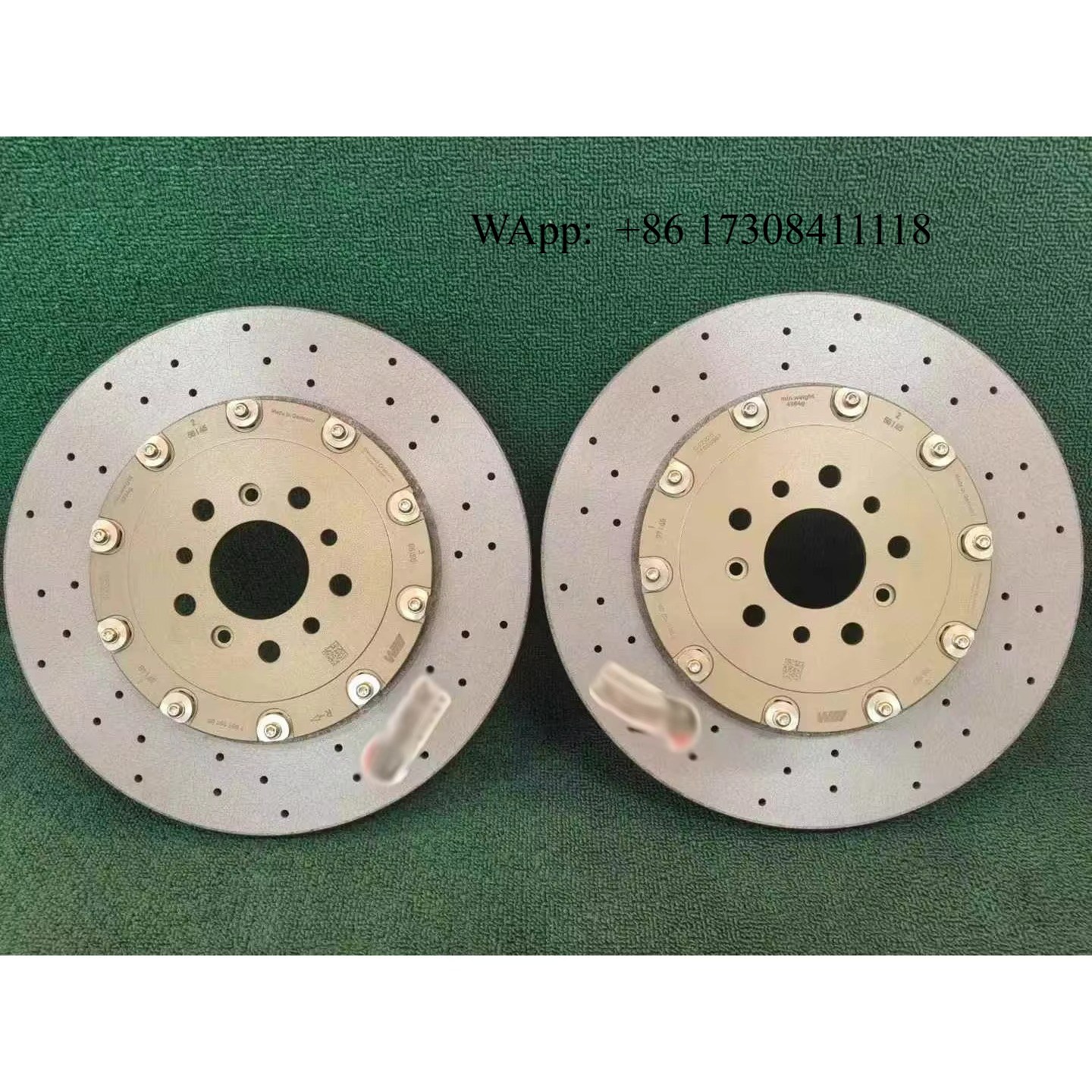 Forged Front Brake Caliper 4 Piston - Set Kaliper Rem Modifikasi Berkualitas Tinggi