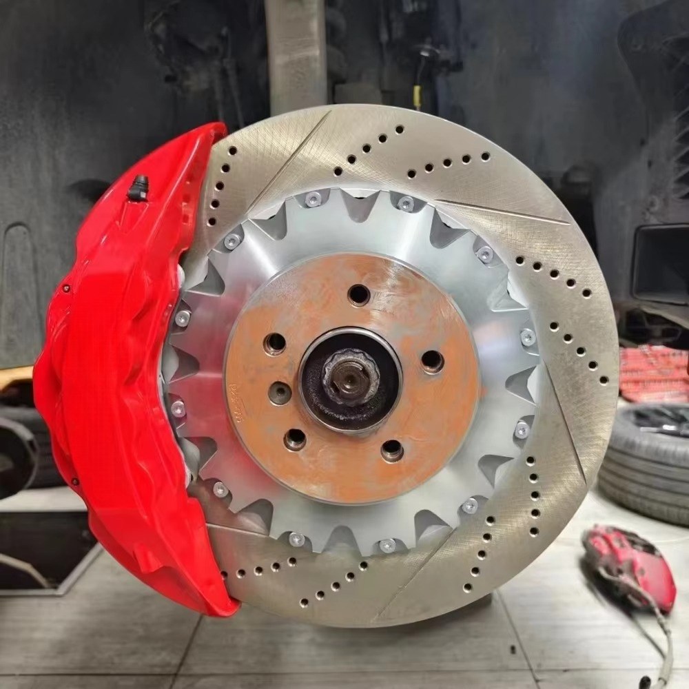FECCR OEM ODM Kit Kaliper Rem  - Forged Front Brake Caliper 4 Piston ulasan dan harga