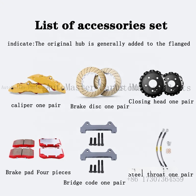 Kit Rem Cakram Performa Tinggi - Forged Front Brake Caliper 4 Piston ulasan dan harga